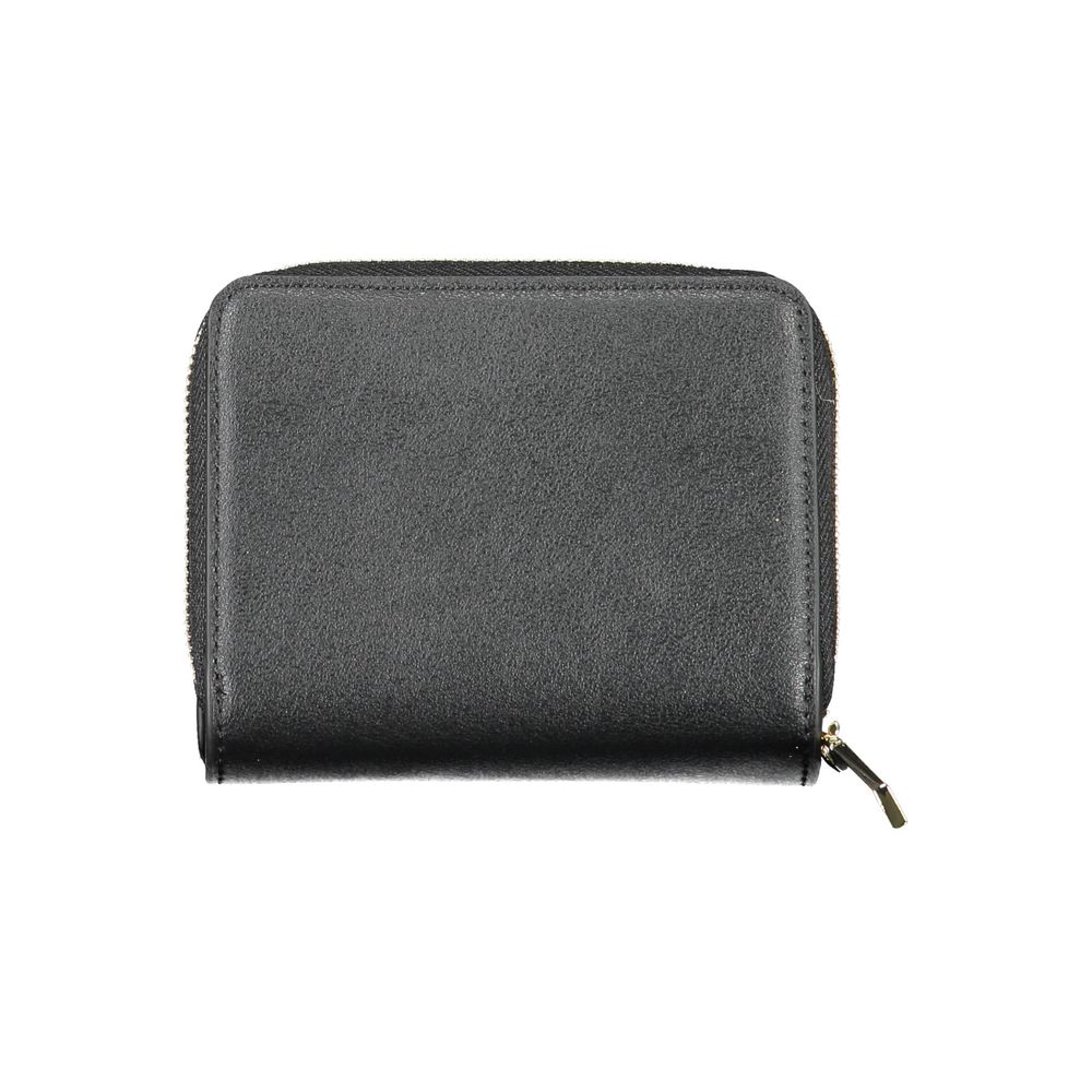 Calvin Klein Black Polyvinyl Chloride Wallet for Women